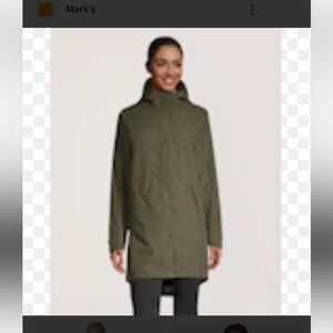 Wind River army green winter coats size large